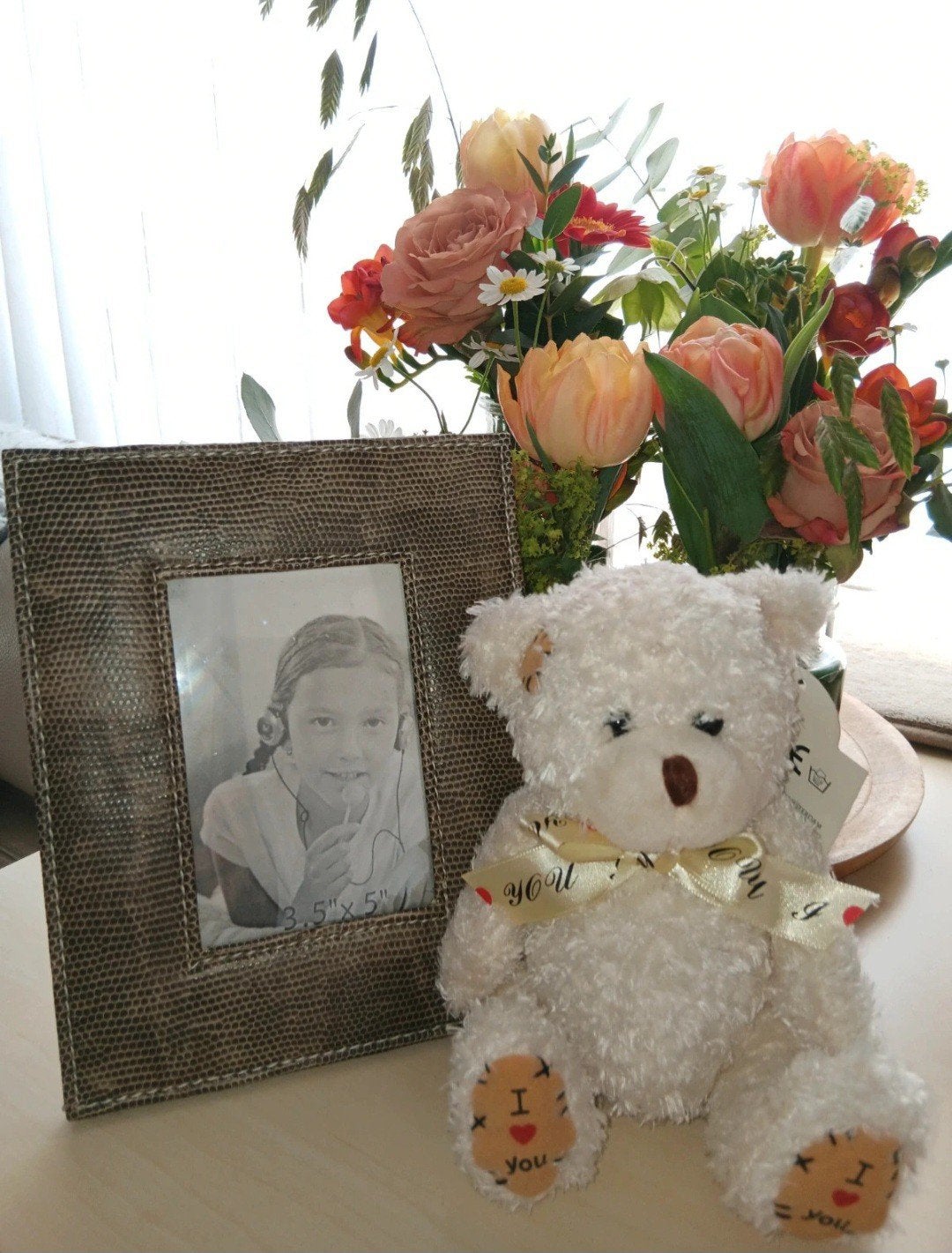 Nieuwe fotolijst met knuffel, Ophalen of Verzenden