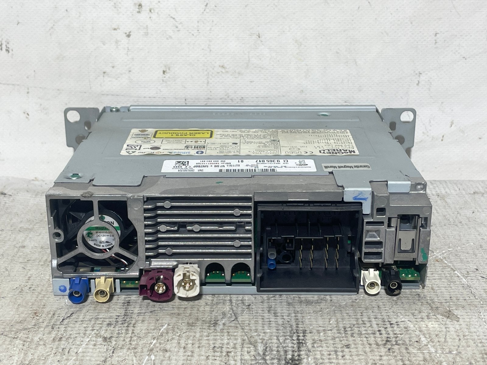 Radio BMW F30/F31   9365847   01, Enlèvement, Utilisé, BMW