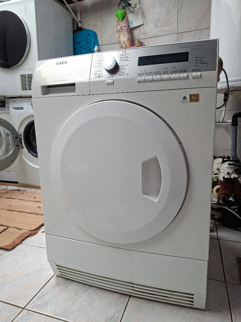 Droogkast aeg lavatherm, Elektronische apparatuur, Ophalen, 6 tot 8 kg, Gebruikt, Voorlader