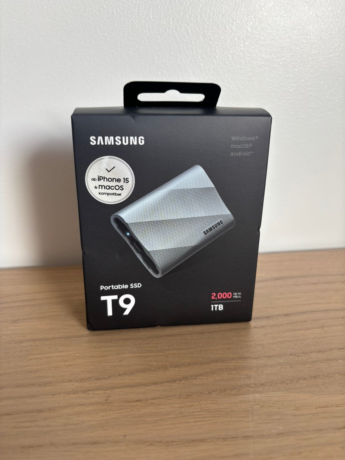 SSD portable Samsung T9 1 To | Nouveau, Neuf, Enlèvement ou Envoi, SSD, USB