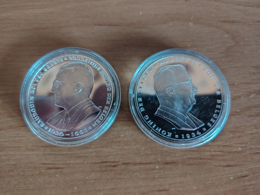 Zilveren herdenkingsmunten, Ophalen