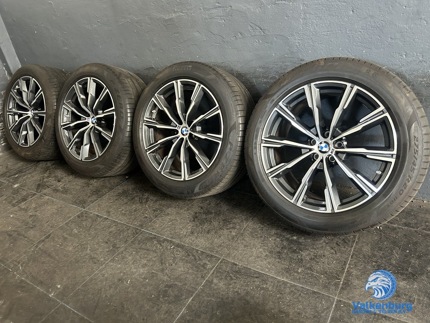 7mm! Originele BMW X5 X6 G05 G06 Style 740M 20 inch antracie, Pneus et Jantes, Véhicule de tourisme, -, Utilisé