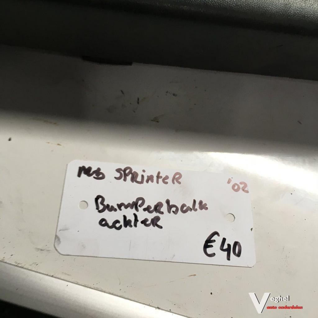 Mercedes Sprinter 2002 Bumperbalk achter, -, Enlèvement, Utilisé, -