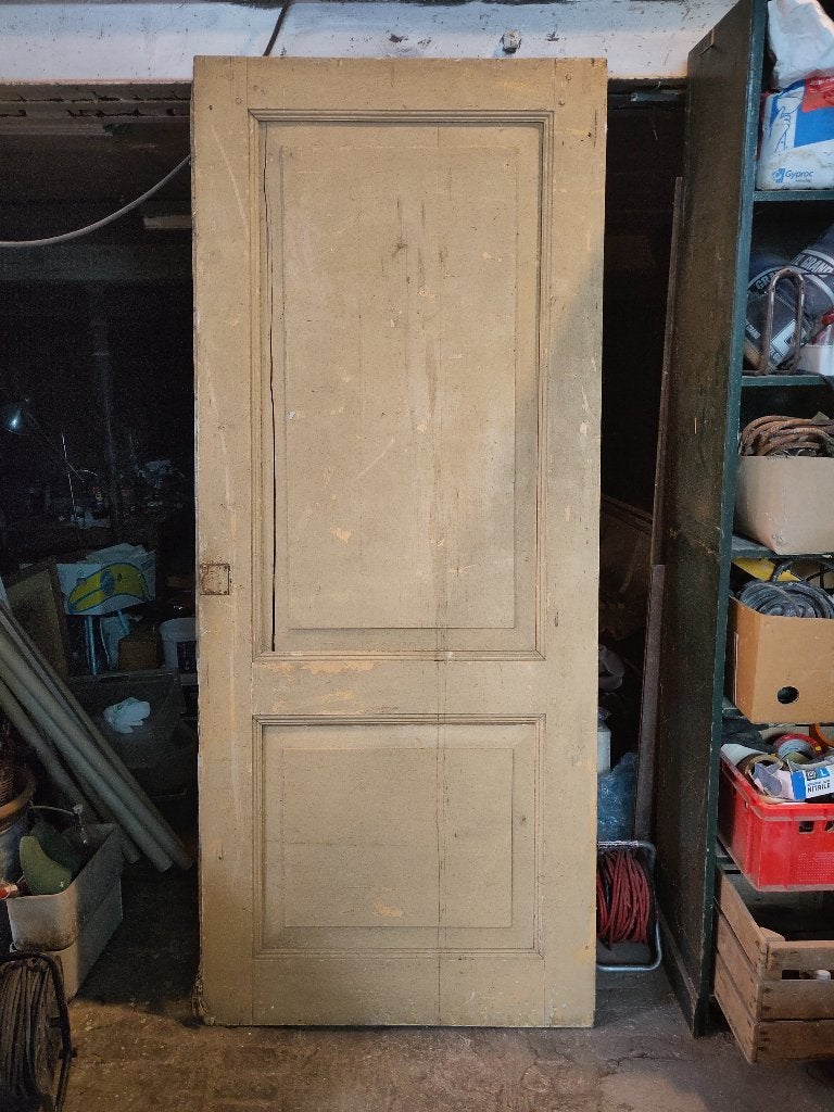 Porte en bois massif, Bricolage & Construction, Porte intérieure, Enlèvement, Bois, 200 à 215 cm