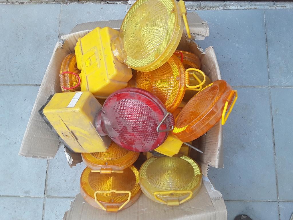 Lampe de chantier., Ophalen, Gebruikt, Lamp