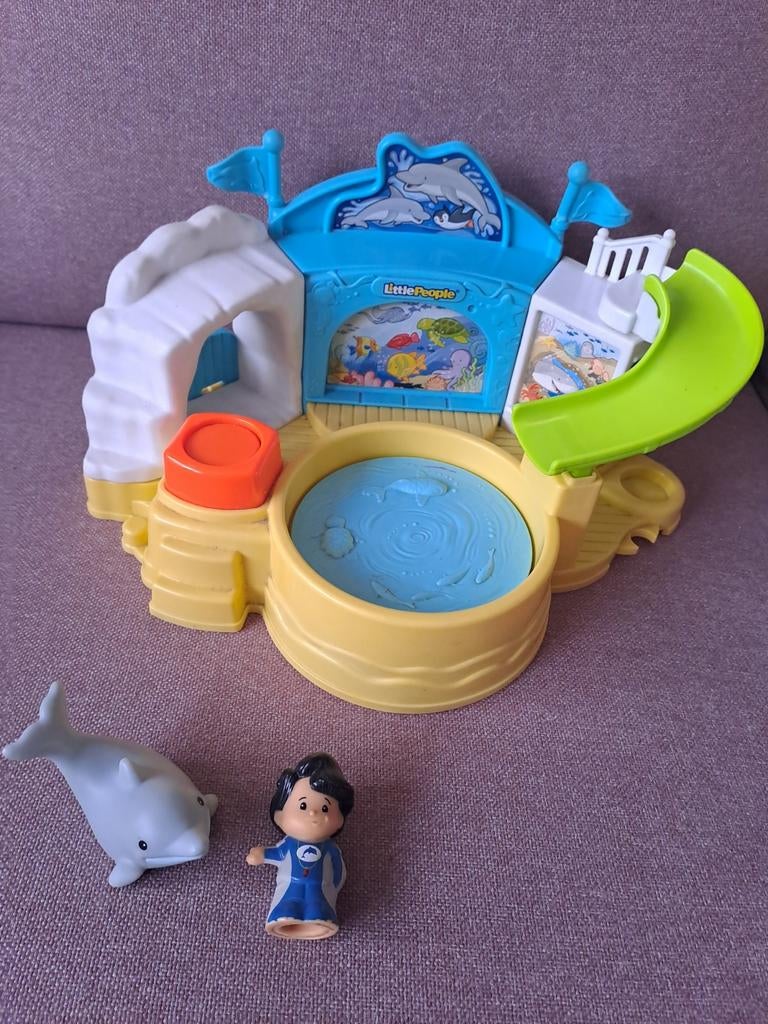 Fisher Price - Little People - Dolfinarium, Ophalen
