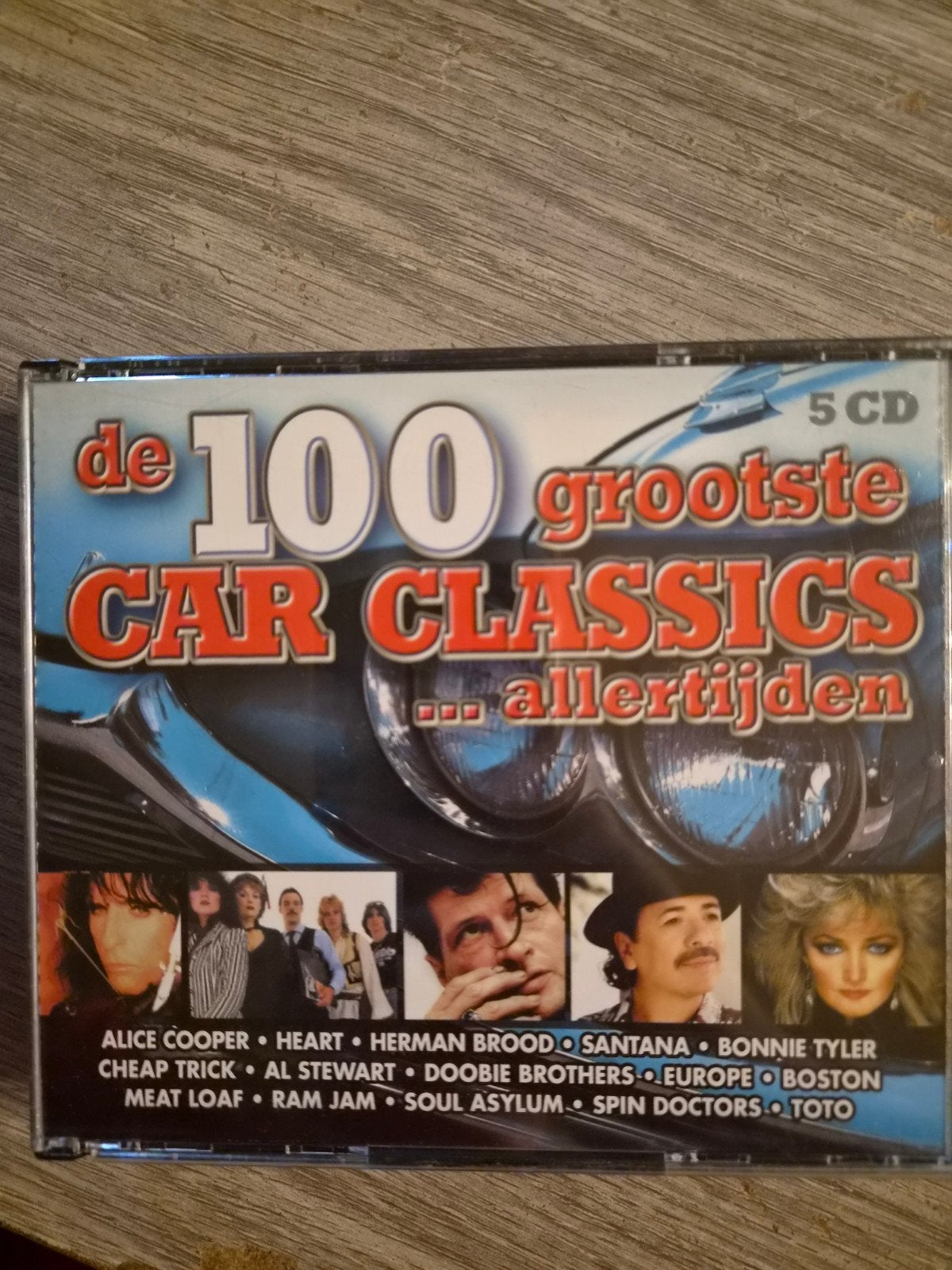 De 100 grootste car classics allertijden, Enlèvement ou Envoi
