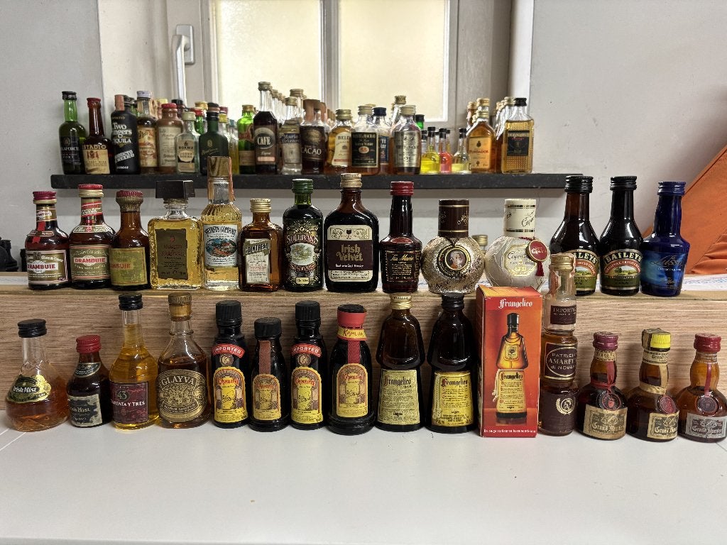 Lot van 29 Vintage Degustief likeuren, Enlèvement ou Envoi, Utilisé, Autres types