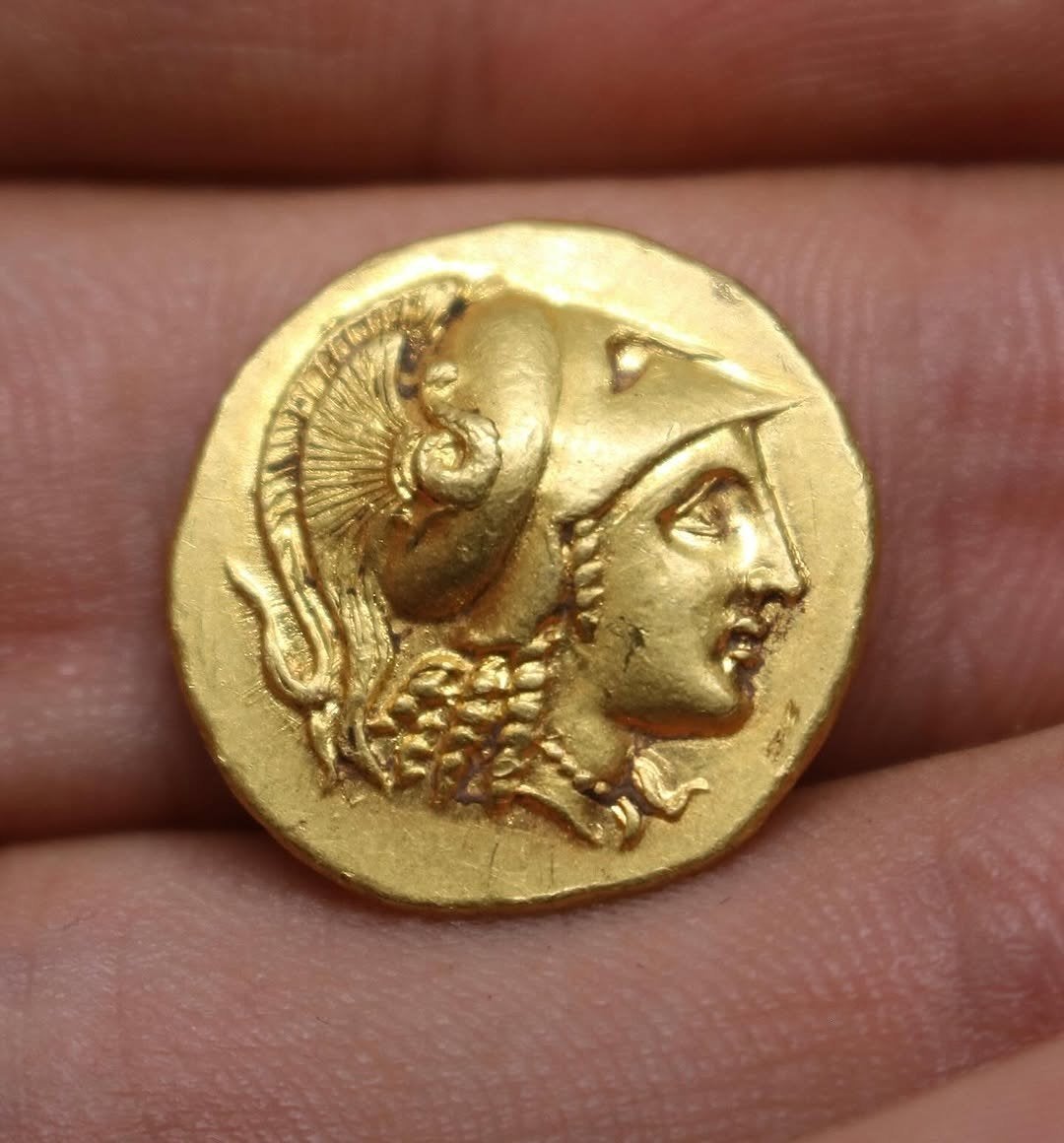 GOUDEN STATER VAN ALEXANDER III DE GROTE, Postzegels en Munten, Munten | Europa | Niet-Euromunten, Verzenden
