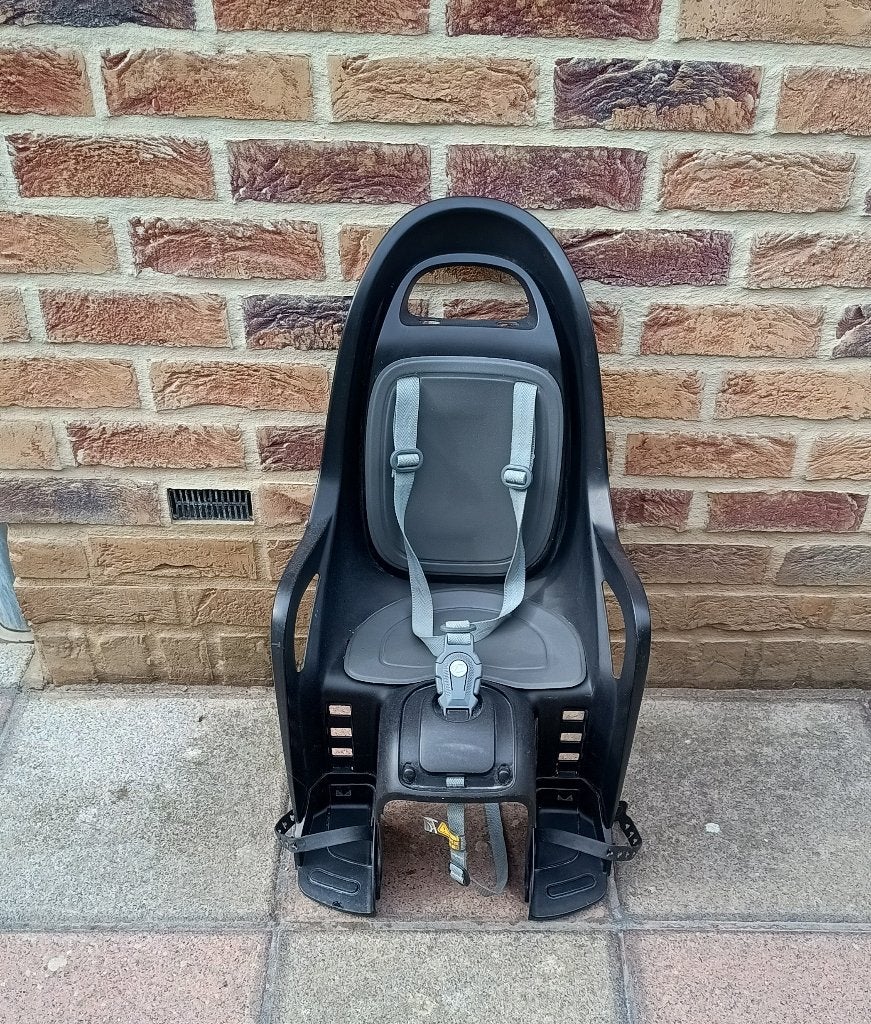 Siège vélo enfant, Vélos & Vélomoteurs, Enlèvement, Comme neuf, Repose-pieds