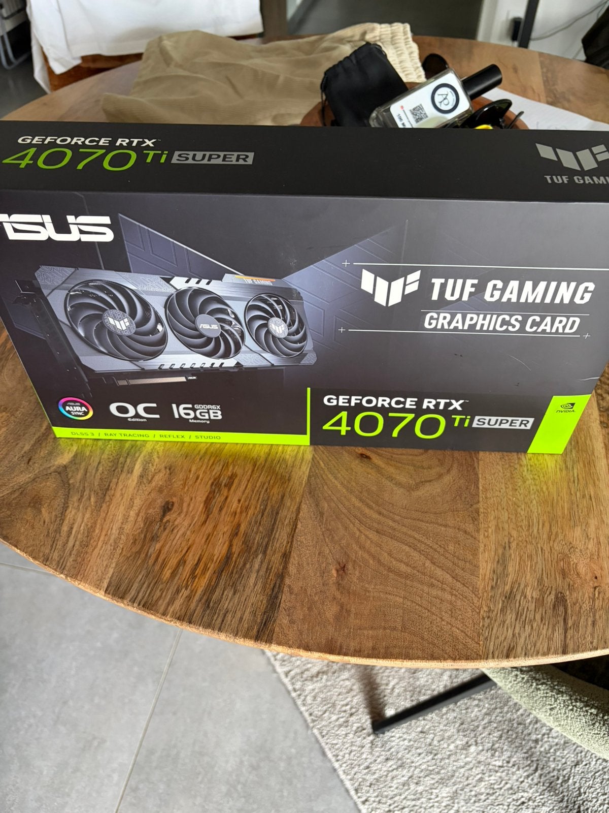 Asus rtx 4070 ti super 16gb vram, Computers en Software, Ophalen, Zo goed als nieuw