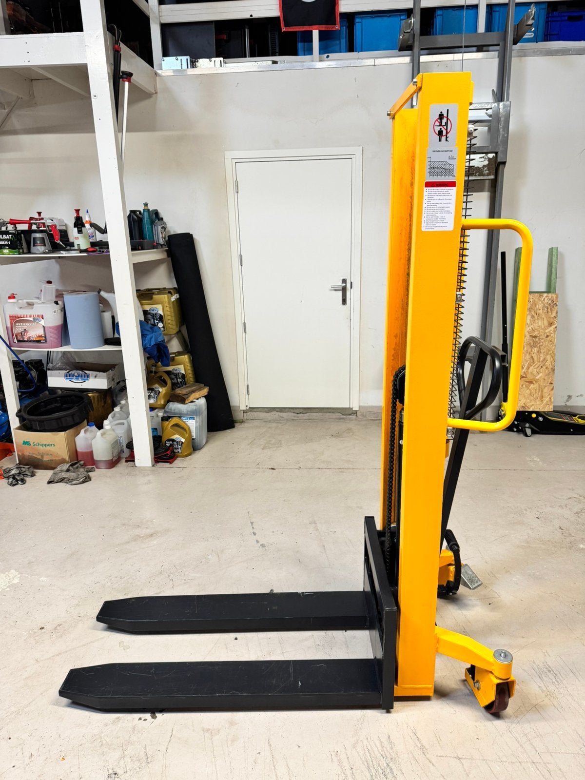 Stapelaar / Transpallet 1000 Kg, Bricolage & Construction, Enlèvement, Comme neuf