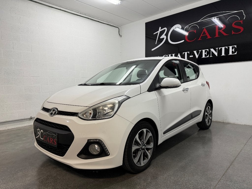 Hyundai i10 1.2i*garantie*clim auto jante Bluetooth Cruise, Autos, Achat, Entreprise, Boîte manuelle, 5 portes