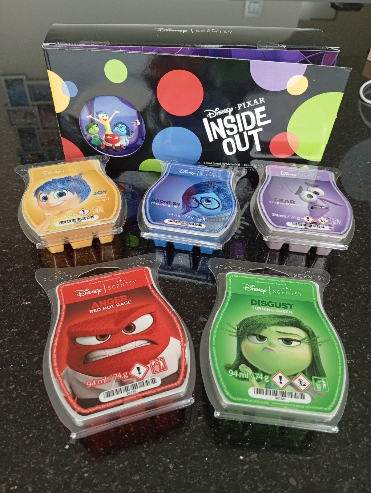 Scentsy Set 5 waxbars Disney Pixar Cars NIEUW €27,50, Ophalen of Verzenden, Nieuw