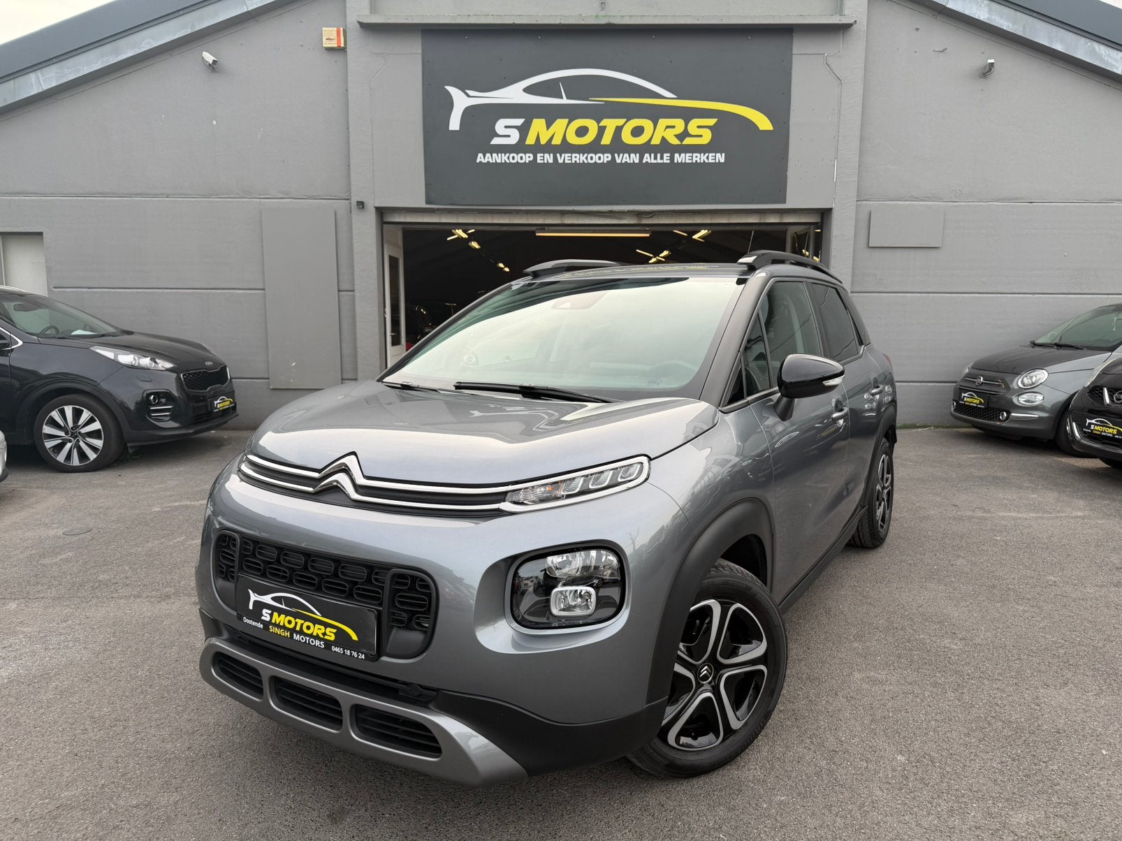 Citroën C3 Aircross 1.2i | Carplay | Cruise | Gps | Airco |, Autos, Argent ou Gris, Achat, Euro 6, Entreprise