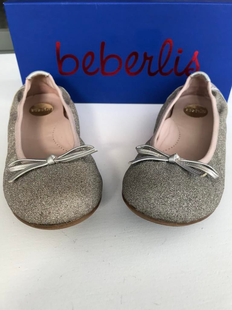 Roze glitter ballerina’s Beberlis maat 36 *NIEUWSTAAT*, Ophalen of Verzenden, Zo goed als nieuw
