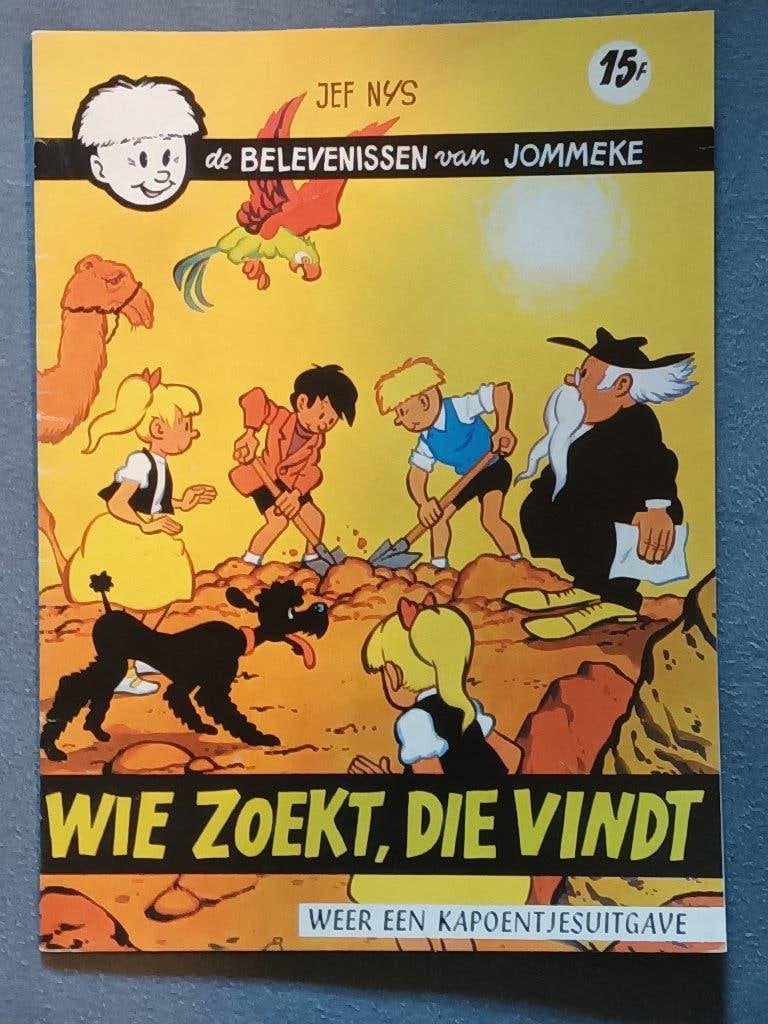 Jommeke : wie zoekt, die vindt, Boeken, Eén stripboek, Ophalen of Verzenden, Zo goed als nieuw