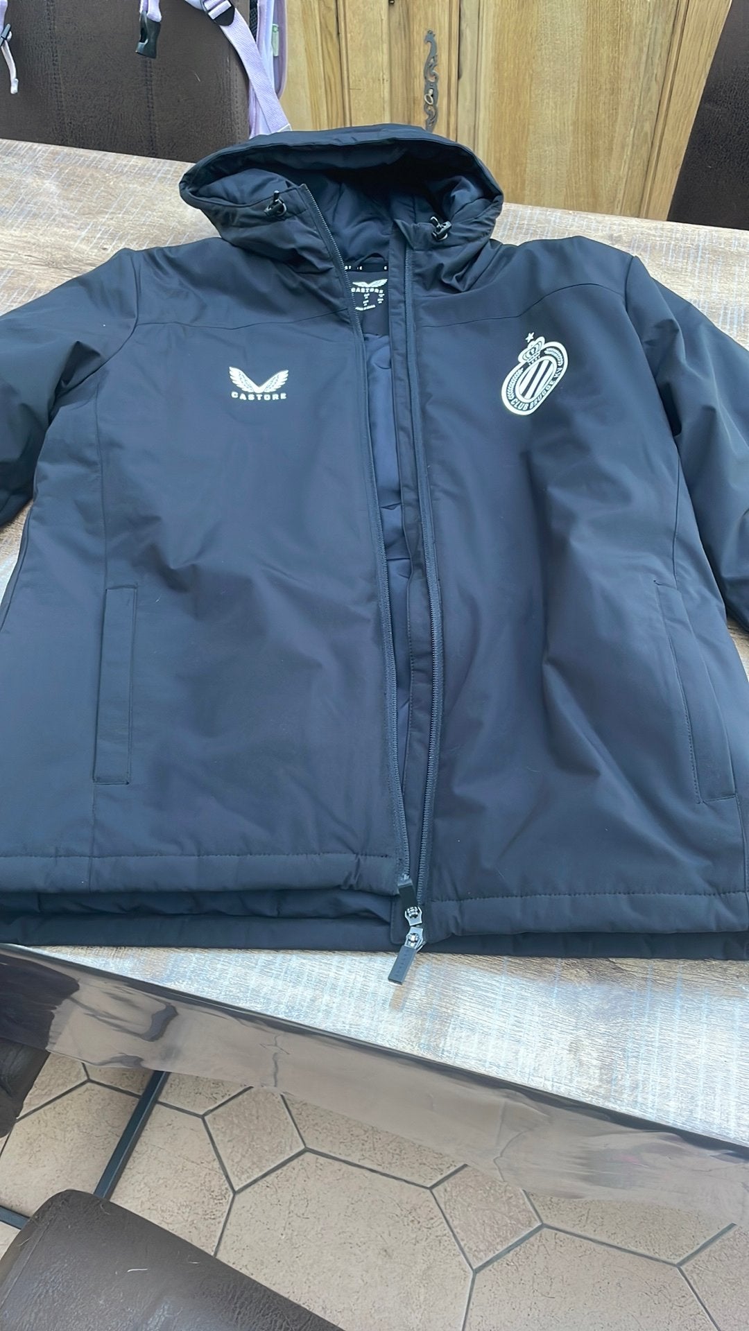 Winterjas club brugge medium, Enlèvement ou Envoi, Comme neuf