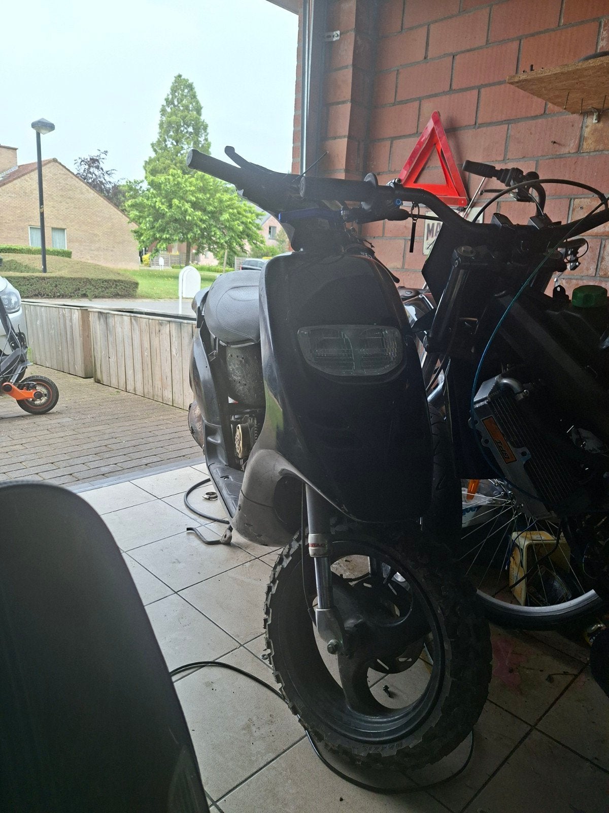Piaggio typhoon + vespa lx zonder blok TERUIL, Ophalen, Tweetakt, Gebruikt, Overige modellen