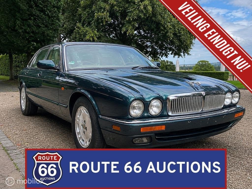 Jaguar XJ6 | 1995 | Route 66 Auctions, Zwart, Bedrijf, Handgeschakeld, Overige carrosserie