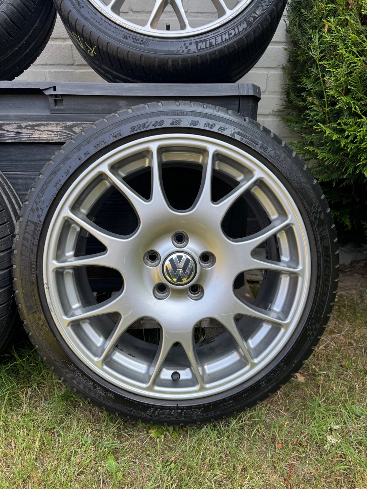 4 Jantes BBS 18 - Golf 5 GTI Edition 30, Véhicule de tourisme, Pneus été, 18 pouces, Enlèvement