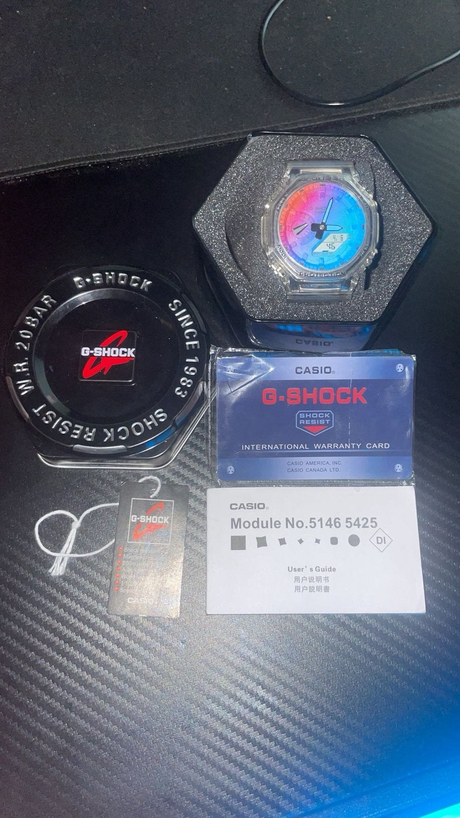 G-shock casio, Overige materialen, Polshorloge, Overige materialen, Zo goed als nieuw
