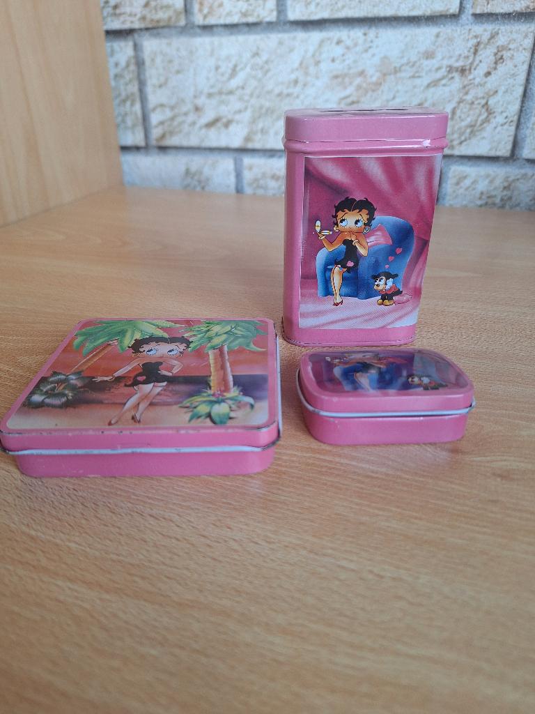 Betty boop boîte en métal création Nugeron, Enlèvement ou Envoi, Neuf, Humain