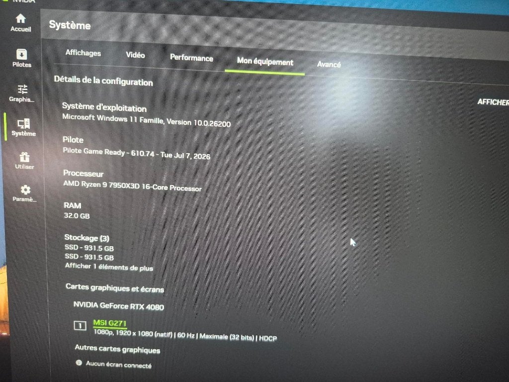 ordinateur gamer, Computers en Software, Ophalen, Gebruikt, 32 GB, AMD Ryzen 9
