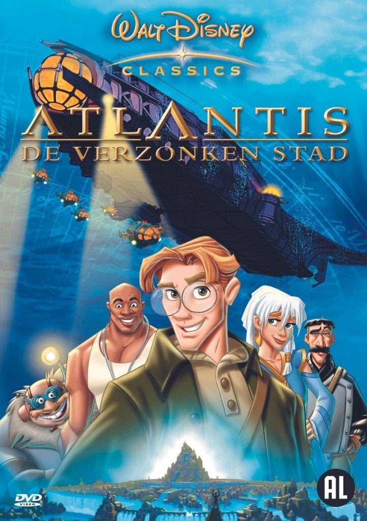 Disney dvd Classics - Atlantis de verzonden stad, Enlèvement ou Envoi