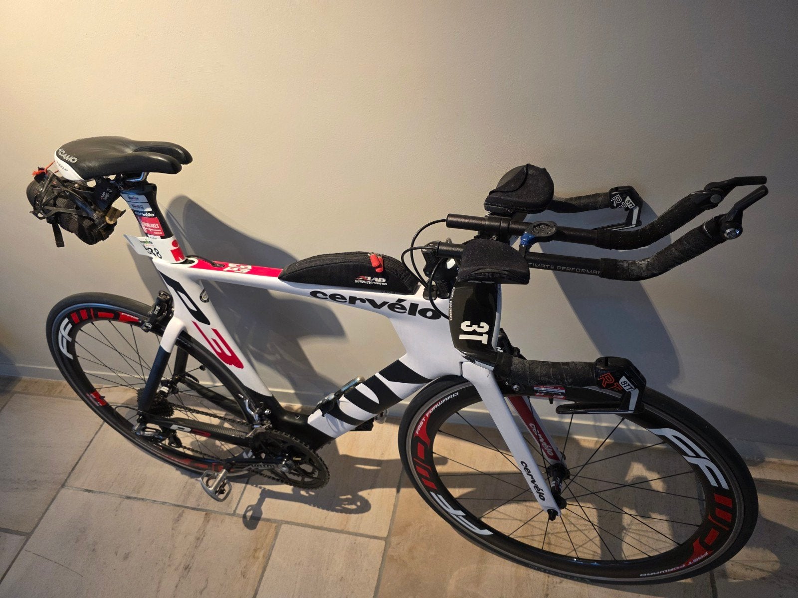 cervelo p3 tijdritsfiets, Fietsen en Brommers, 28 inch, Gebruikt, Carbon, Meer dan 20 versnellingen