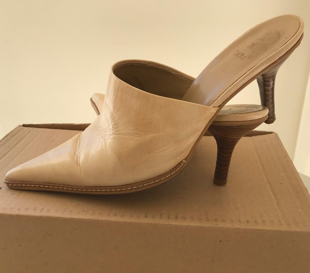 Zara-schoenen, Kleding | Dames, Schoenen, Ophalen, Zo goed als nieuw, Beige