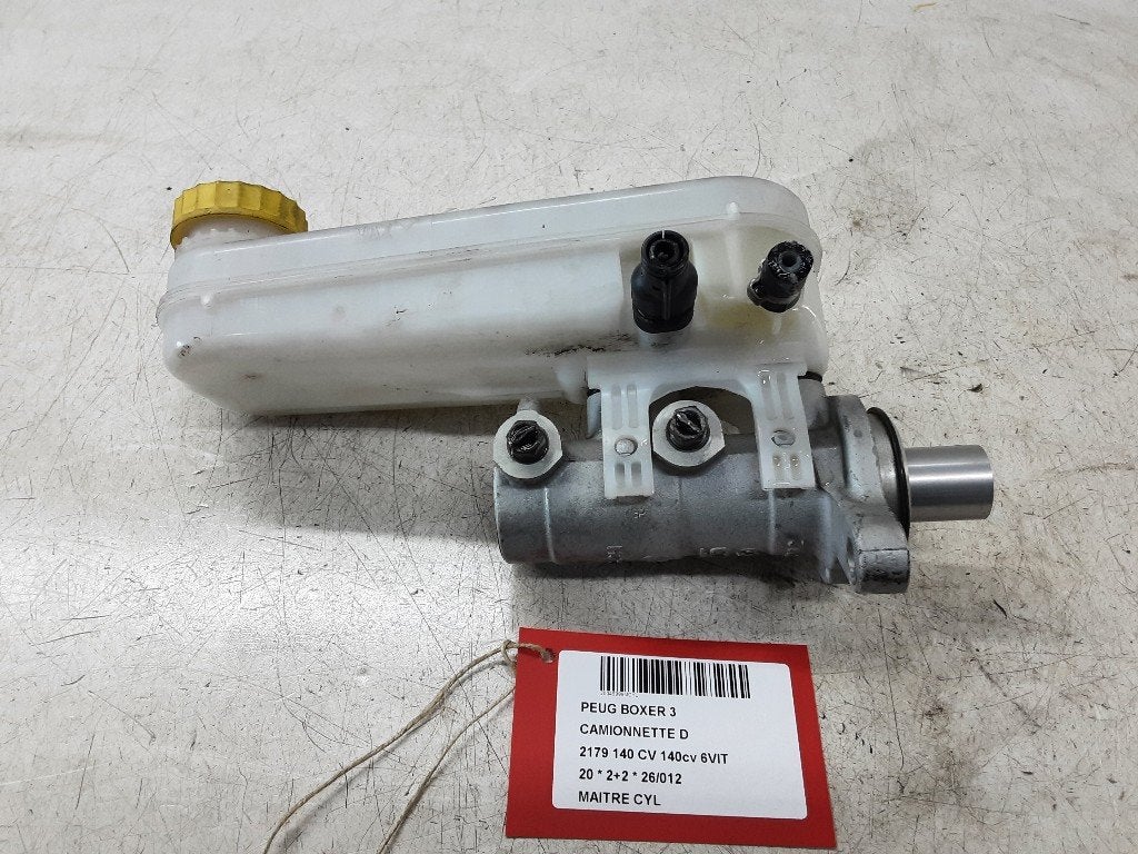 MAITRE CYLINDRE DE FREIN Peugeot Boxer (U9) (Y24112), Kontakt-peugeot@peugeot.com, Utilisé, Peugeot Deutschland GmbH, Bahnhofsplatz
65423  Rüsselsheim, DE