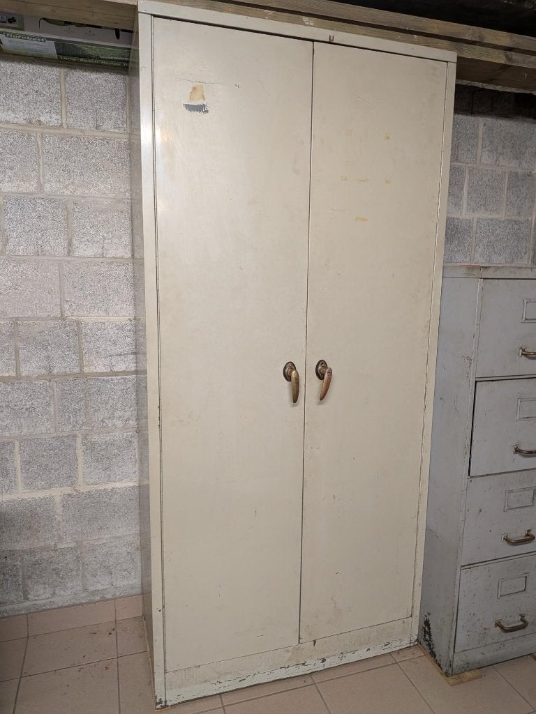 Armoire industrielle métallique d'atelier / garage, Maison & Meubles, Armoires | Casiers, Enlèvement, Utilisé, Industrielle / Vintage