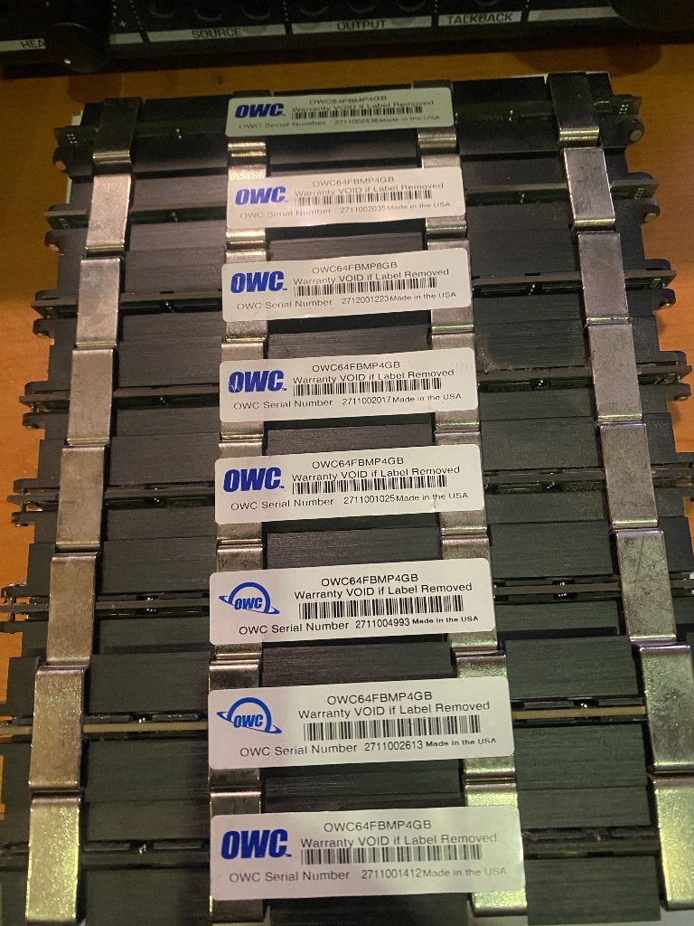 Mac Pro Geheugen 8 x 4 GB heb nog 3 verschillende sets, Computers en Software, Gebruikt, 32 GB, Verzenden, DDR2