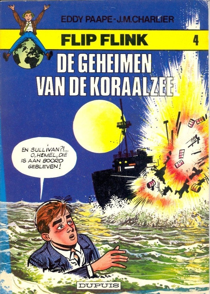 Flip Flink nr 4 en nr 6., Boeken, Stripverhalen, Meerdere stripboeken, Ophalen of Verzenden, Gelezen, Eddy Paape .