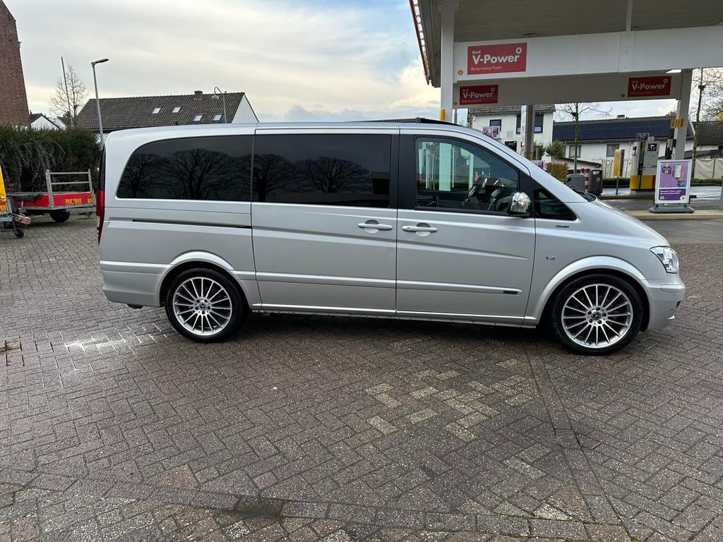 Mercedes Viano v6 3.0 diesel, Autos, Cuir, Achat, 2987 cm³, Noir