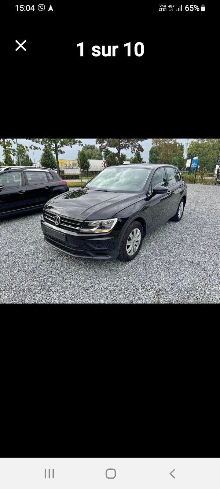 VW Tiguan essence 1.5, 07/2019 , 150000km, Euro 6, très bell, Autos, Achat, Euro 6, Noir, 5 portes