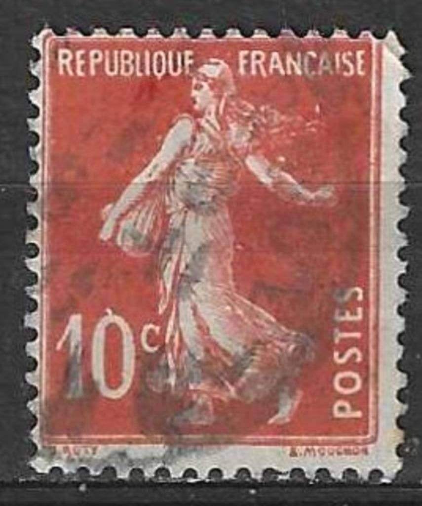 Francia 1906 - Yvert 135 - Typ Semeuse 10 c. (ST), Envoi, Affranchi