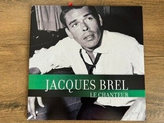 Jaques Brel - The Singer LP, LP, Colored vinyl, Zo goed als nieuw, 12 inch