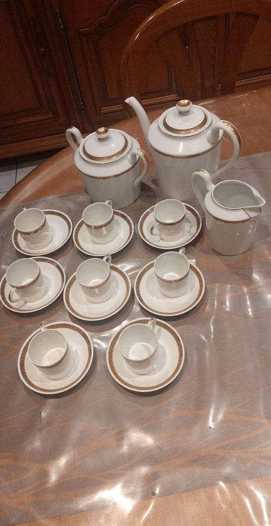 Service De Café en Porcelaine de Limoges A.Giraud & Fils, Enlèvement