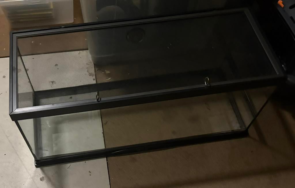 Terrarium in zeer propere staat, Dieren en Toebehoren, Ophalen, Gebruikt, Terrarium of Paludarium