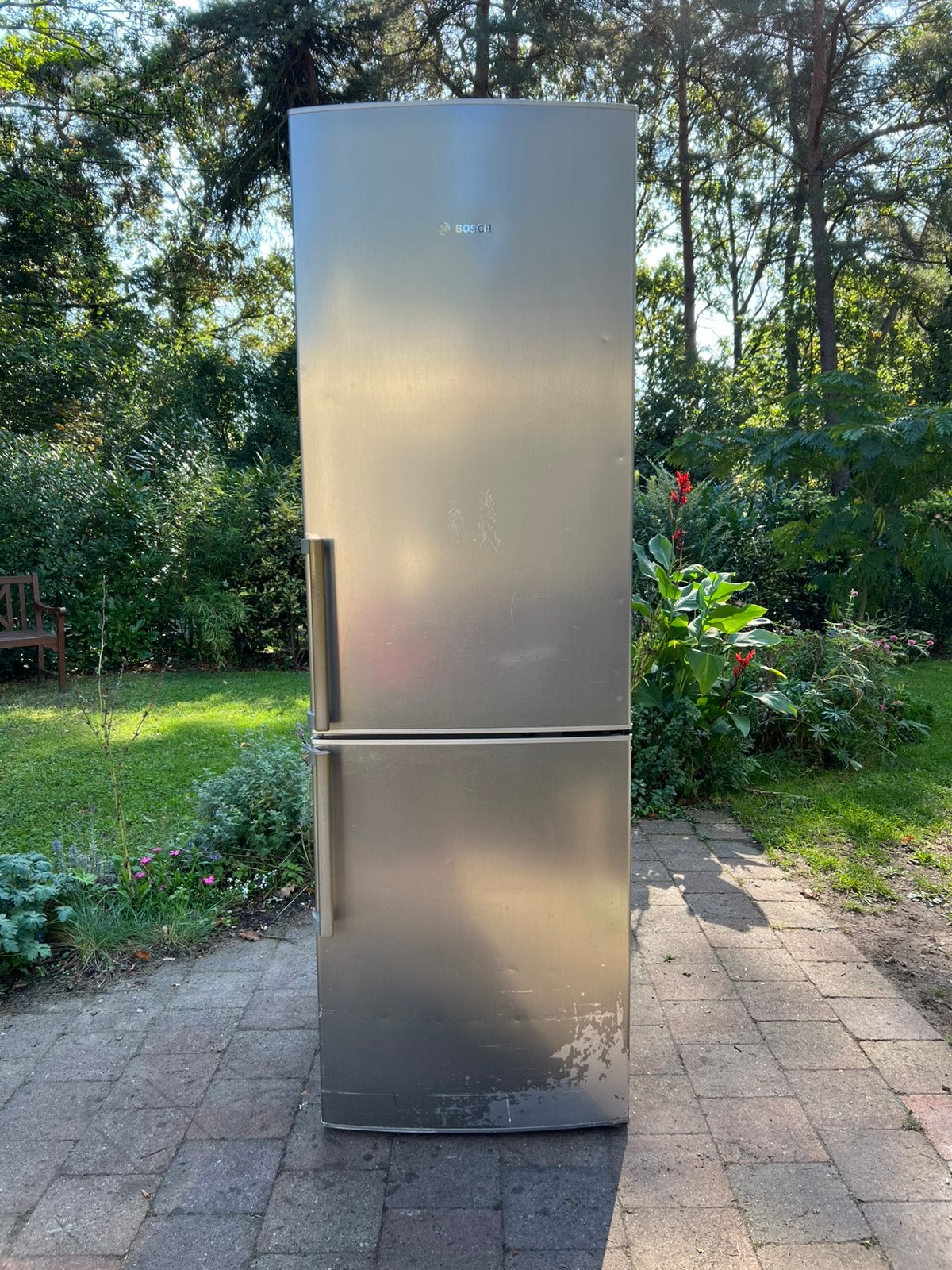 Combinaison réfrigérateur-congélateur Bosch NoFrost, Electroménager, Enlèvement, Comme neuf