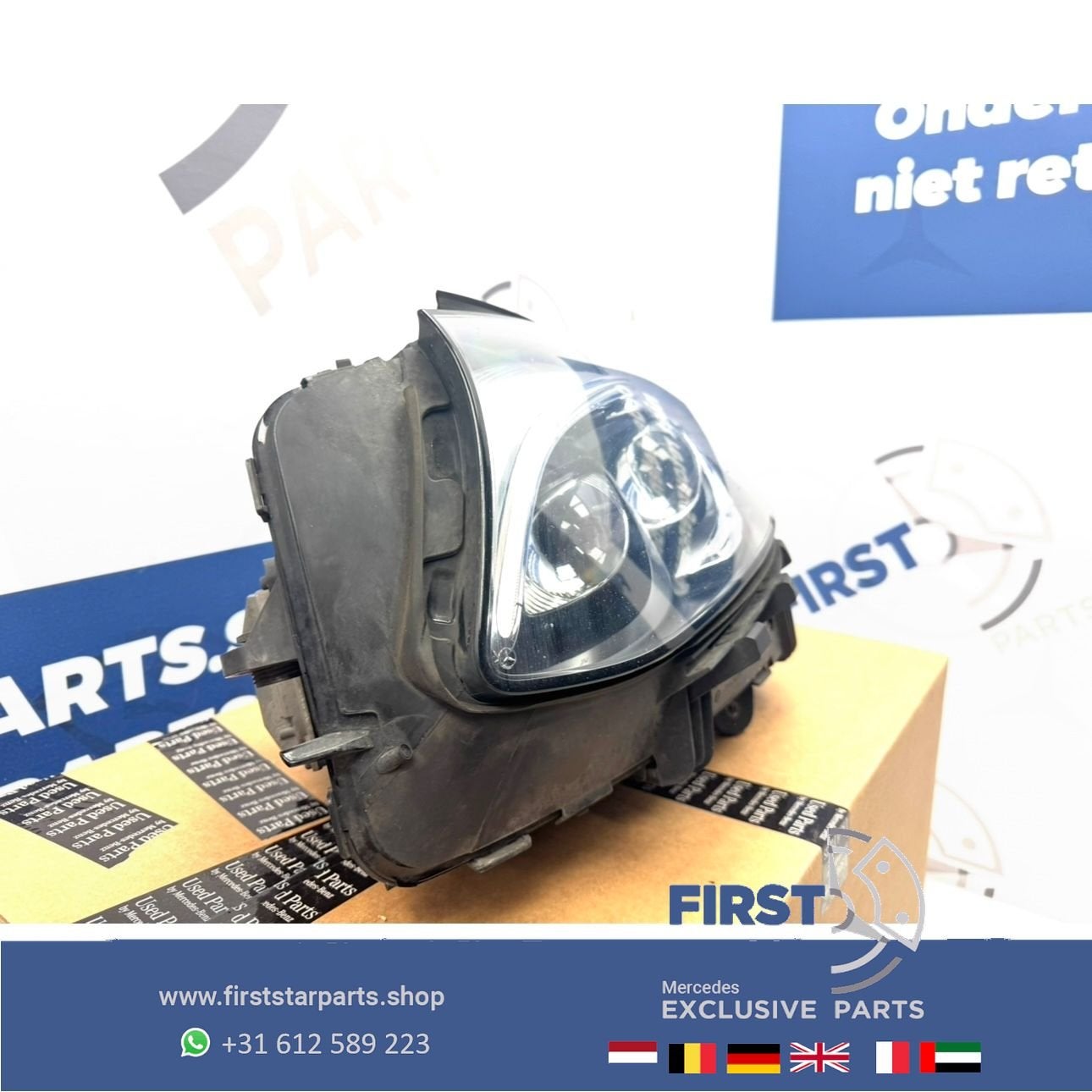 W253 C253 PRE FACELIFT GLC ILS LED KOPLAMP LINKS Origineel M, Utilisé, -, -, Enlèvement ou Envoi
