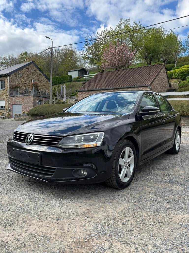Volkswagen Jetta tdi Bluemotion, Autos, Cuir, Noir, Électrique, Noir