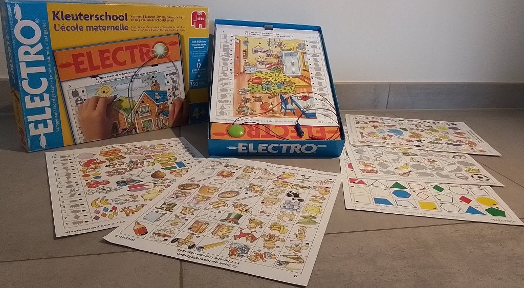 Tof spelletje voor kleine kinderen :ELECTRO, Ophalen, Gebruikt, Met licht