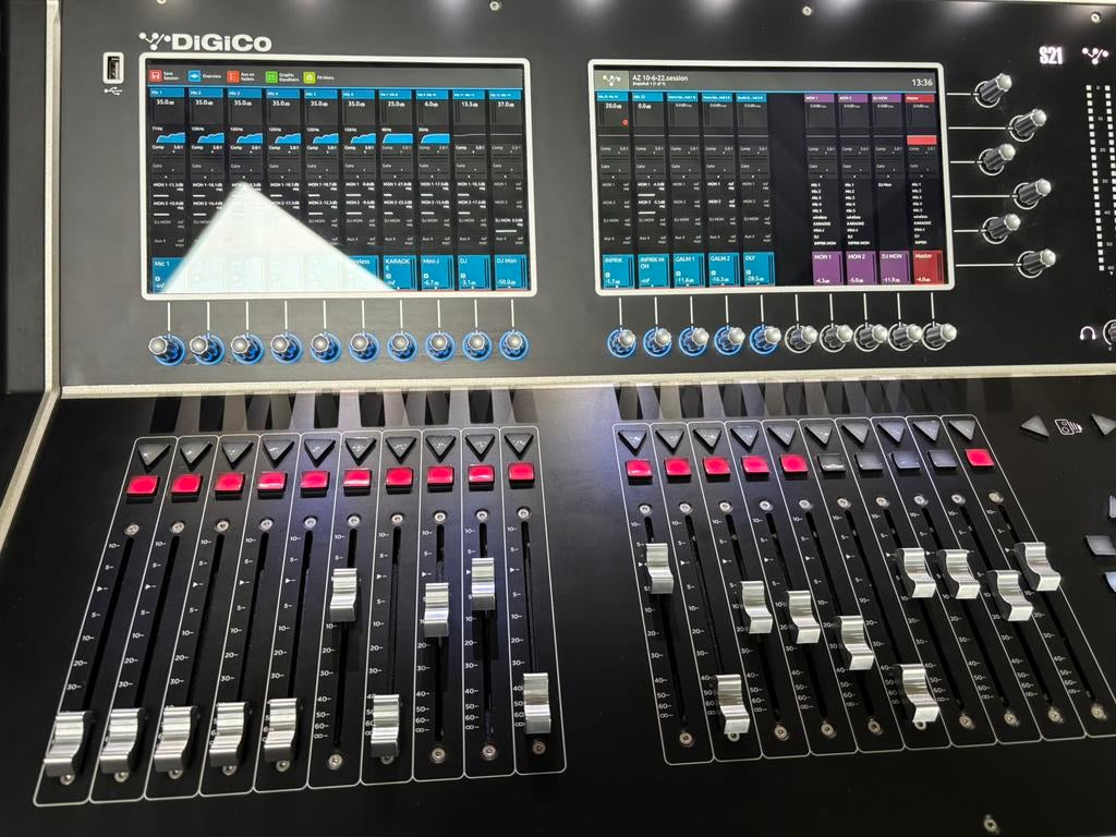 Digico s21 incl case, Muziek en Instrumenten, Ophalen, Gebruikt, 20 kanalen of meer