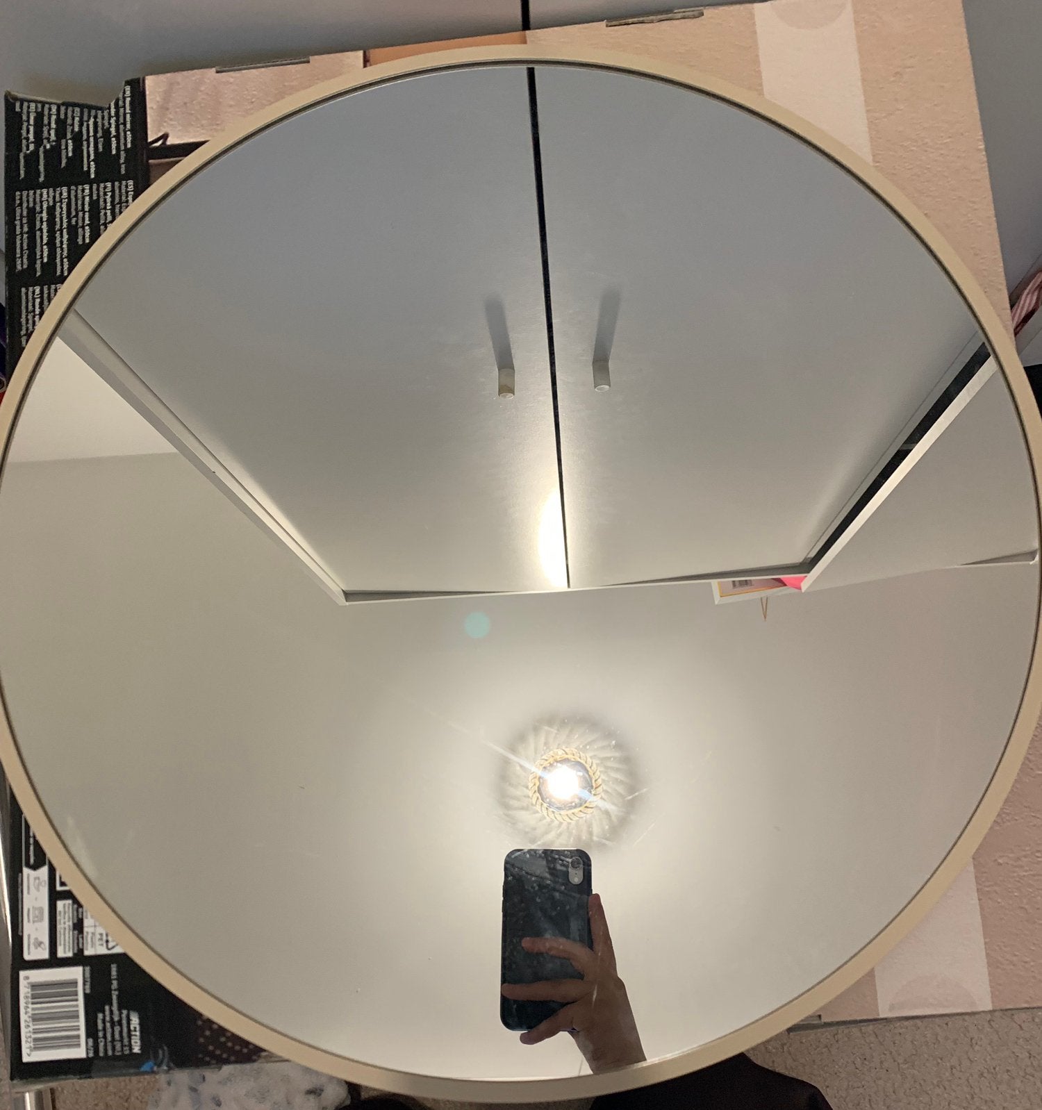 Miroir beige neuf, Enlèvement ou Envoi, Neuf
