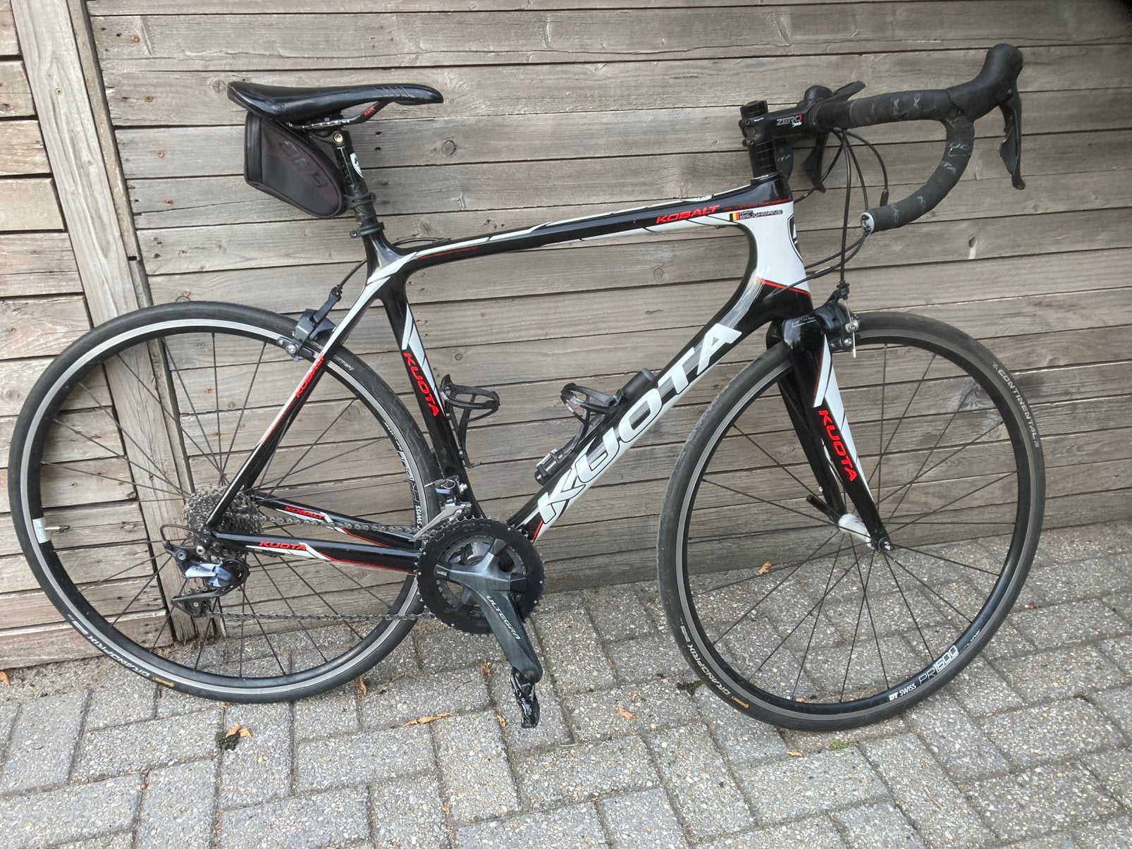 Carbon racefiets kuota .ultegra afmontage, Autres marques, Frein sur jante, Comme neuf, Enlèvement