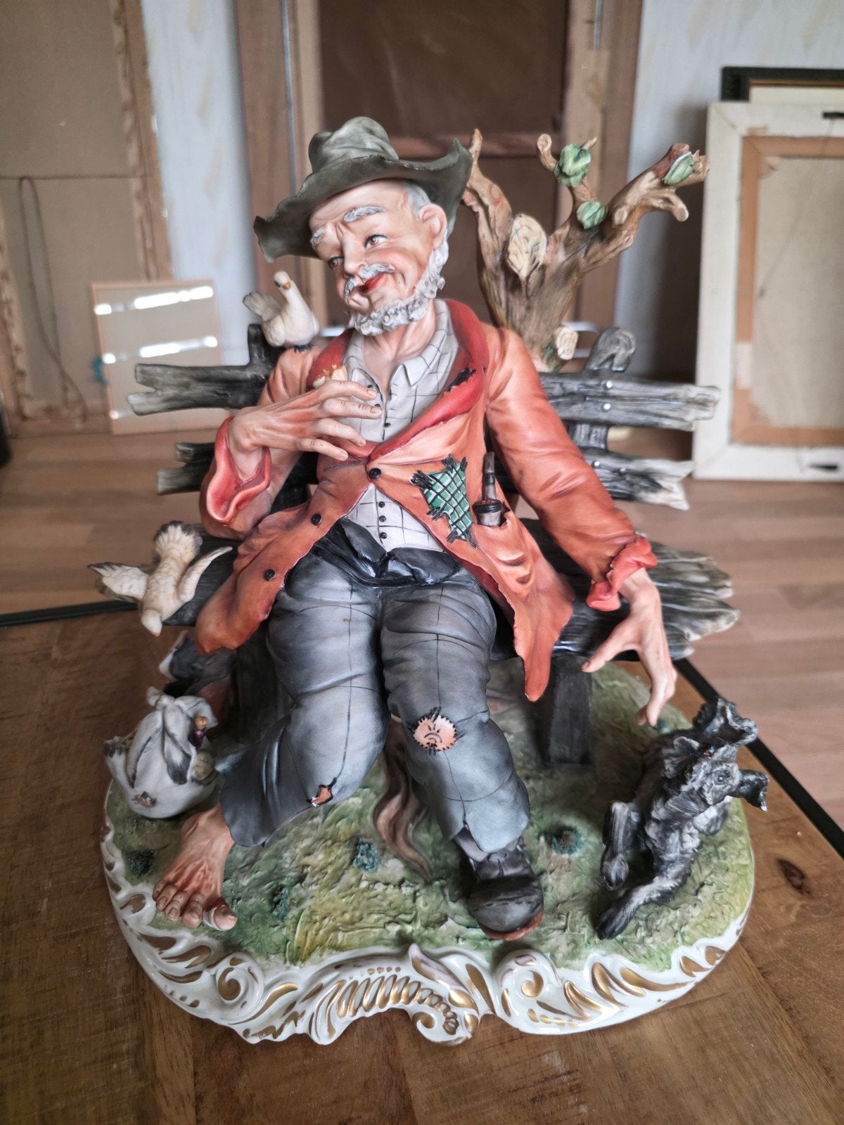 grande statue de Capodimonte, Enlèvement