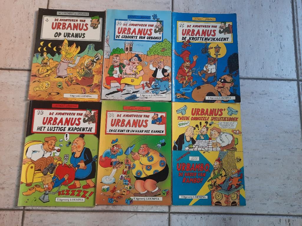 Strips  Urbanus, Plusieurs BD, Enlèvement, Comme neuf, Linthout en Urbanus